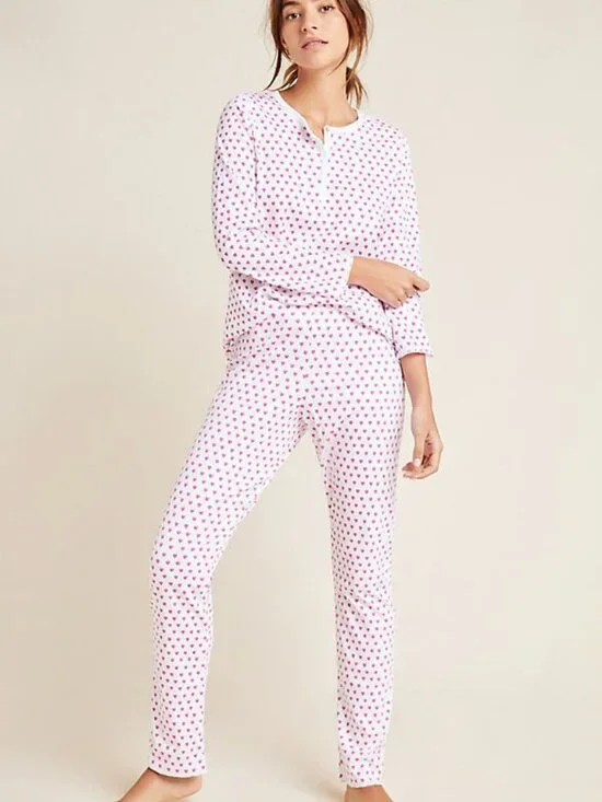 Roller Rabbits Hearts Pyjamas XL - Picture 4 of 4